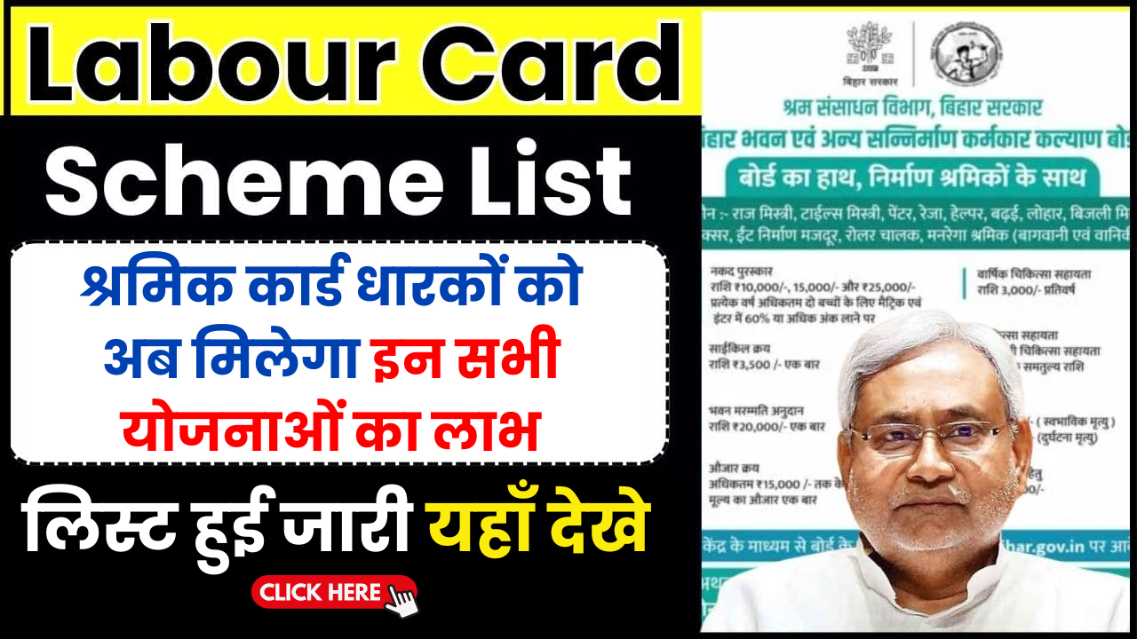 Labour Card Scheme List 2024