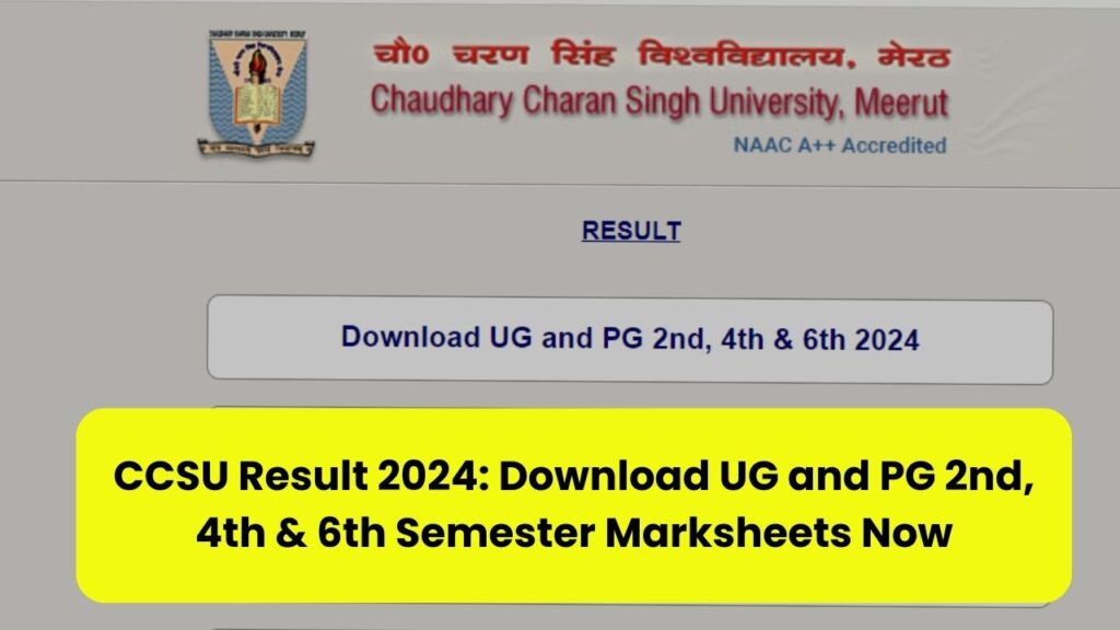 CCSU Result 2024