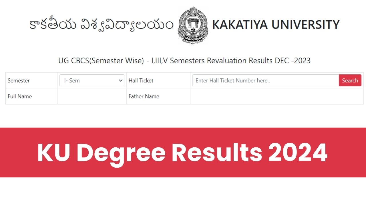 KU Degree Results 2024